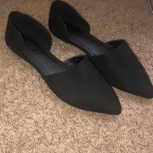 Faux Suede Flats